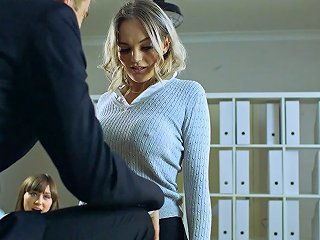 Big Tits Blonde Hottie Seduces Her Teacher For His Huge Cock Any Porn